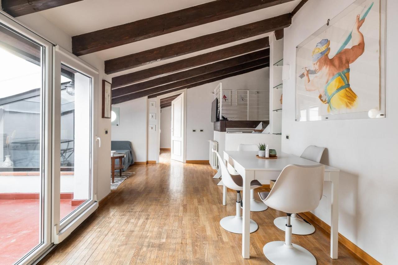 Loft Con 2 Terrazzi Nei Pressi Della Johns Hopkins University Bologna Eksteriør bilde